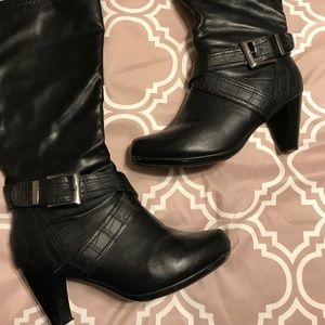 Lane Bryant boots stretchy calf wide calf